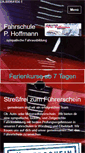 Mobile Screenshot of fahrschulehoffmann.de