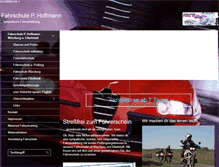 Tablet Screenshot of fahrschulehoffmann.de